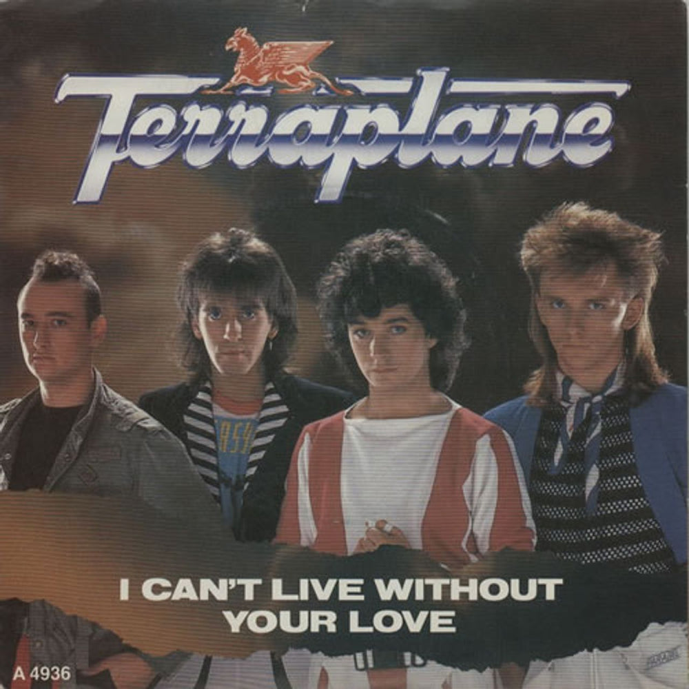 Terraplane I Can't Live Without Your Love UK 7" vinyl single (7 inch record / 45) A4936