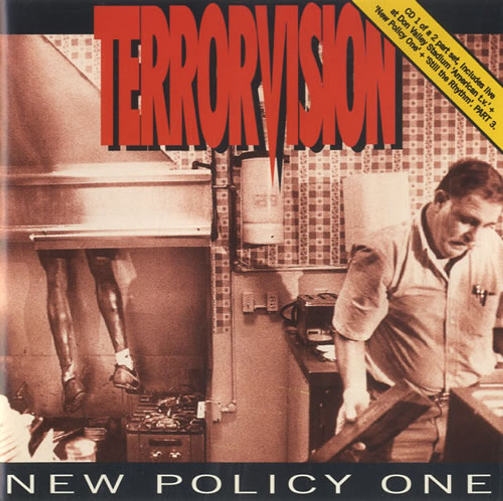 Terrorvision New Policy One - Part 1 UK CD single (CD5 / 5") CDVEGASS4