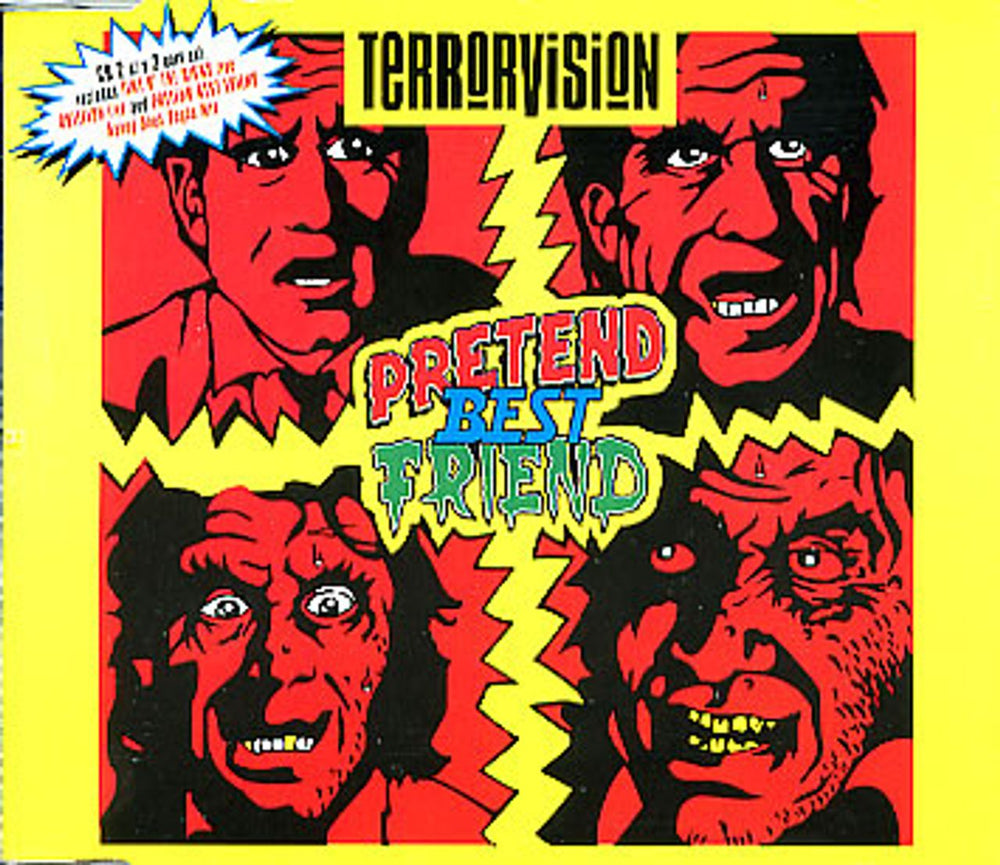 Terrorvision Pretend Best Friend Pt 2 UK CD single (CD5 / 5") CDVEGAS8