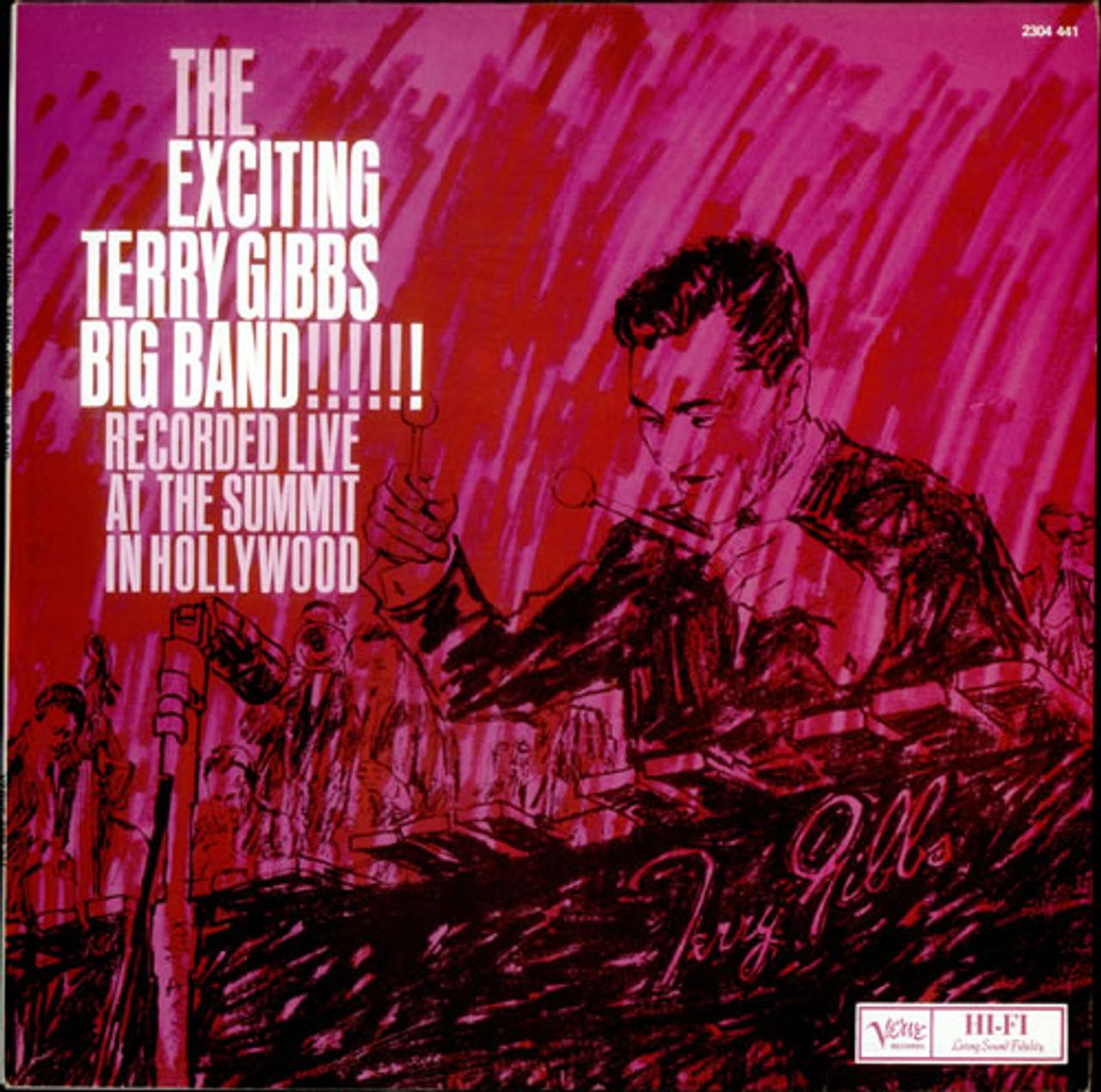Terry Gibbs The Exciting Terry Gibbs Big Band!!!!!! French vinyl LP album (LP record) 2304441