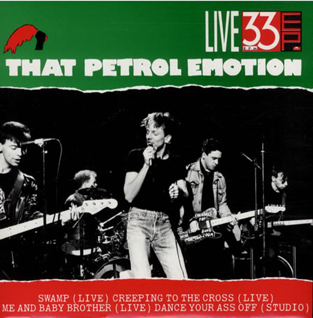 That Petrol Emotion Live 33rpm EP UK 7" vinyl single (7 inch record / 45) TPEE2