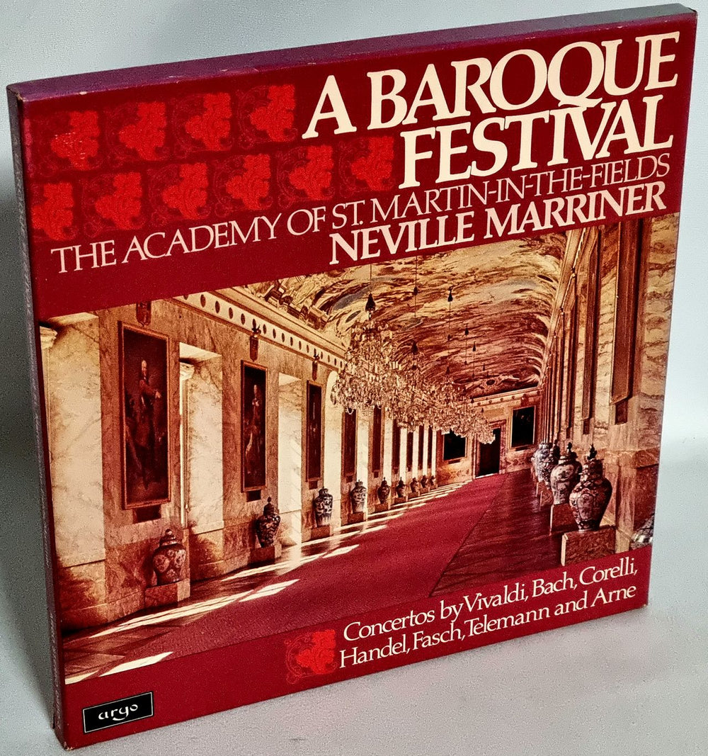 The Academy Of St. Martin-In-The-Fields A Baroque Festival UK Vinyl Box Set D69D3