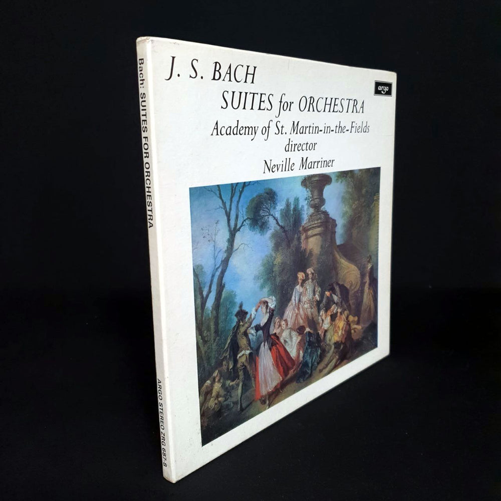 The Academy Of St. Martin-In-The-Fields Bach: Suites For Orchestra - 1st UK Vinyl Box Set ZRG687/8