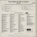 The Academy Of St. Martin-In-The-Fields The World Of The Academy II UK vinyl LP album (LP record)