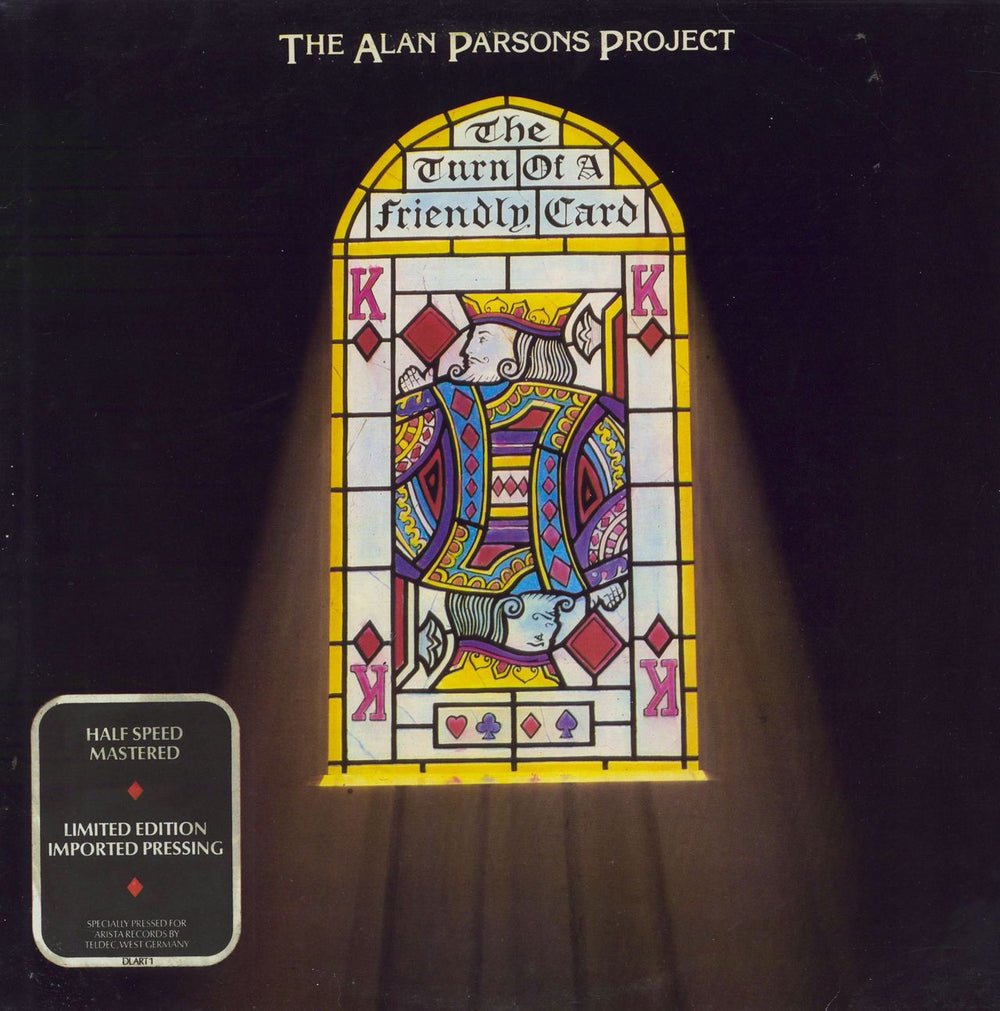 The Alan Parsons Project The Turn Of A Friendly Card - Half Speed Mastered German vinyl LP album (LP record) DLART1