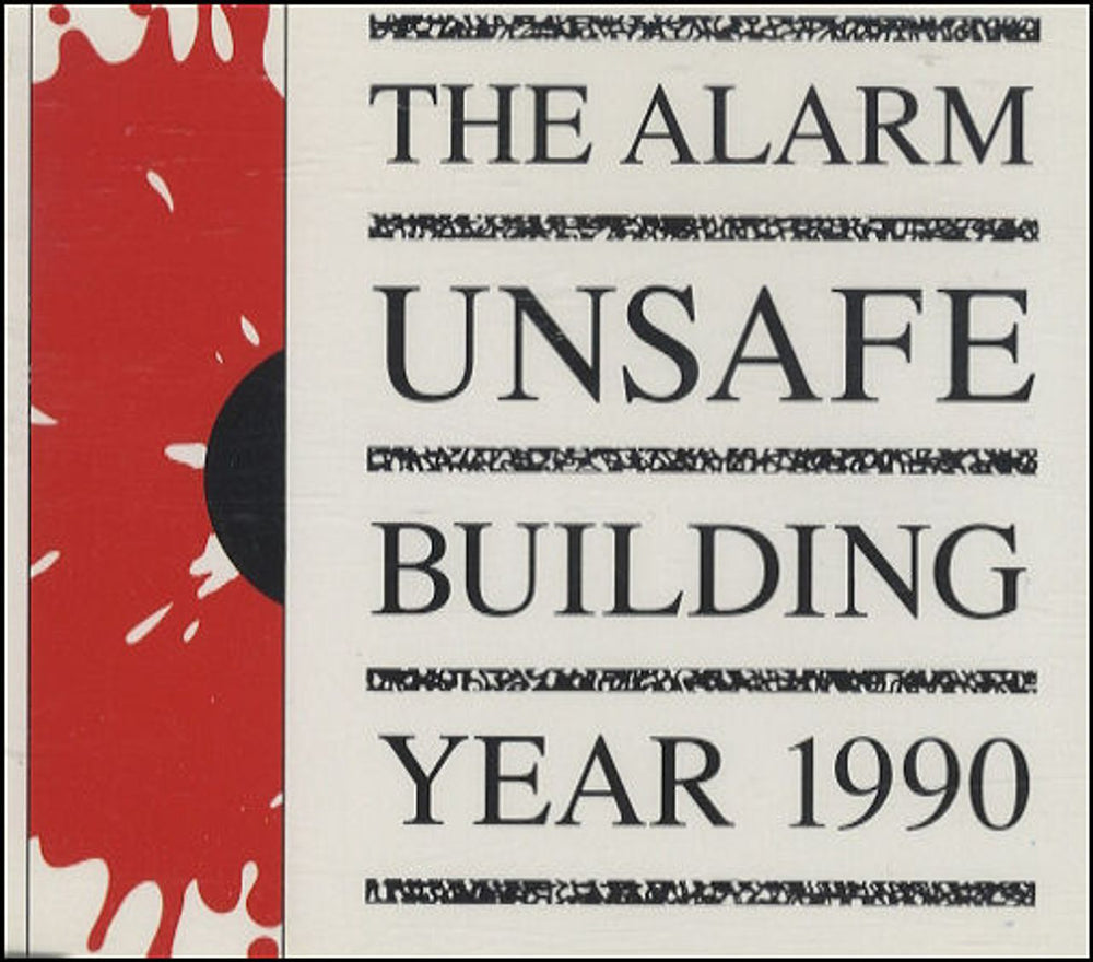 The Alarm Unsafe Buildings UK CD single (CD5 / 5") ALARMCD2