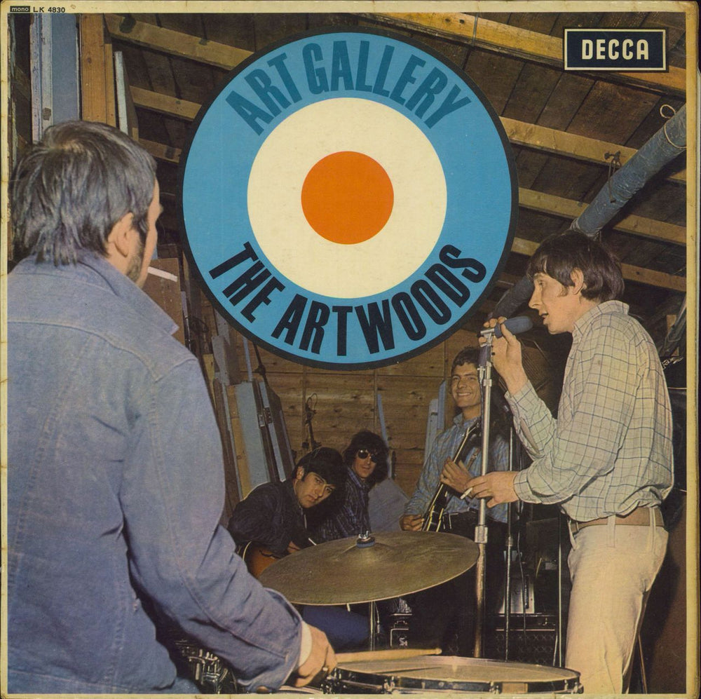 The Artwoods Art Gallery - 1st - VG UK vinyl LP album (LP record) LK4830