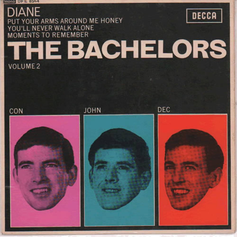 The Bachelors The Bachelors Volume 2 UK 7" vinyl single (7 inch record / 45) DFE8564