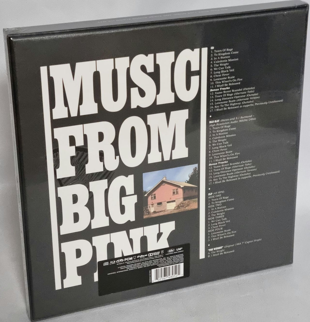 The Band Music From Big Pink: 50th Anniversary Super Deluxe - Sealed UK Vinyl Box Set T-BVXMU779358