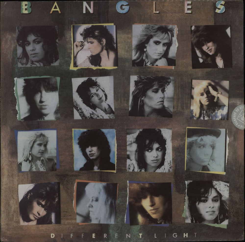 The Bangles Luz Diferente [Different Light] Venezuelan vinyl LP album (LP record) CS10.538