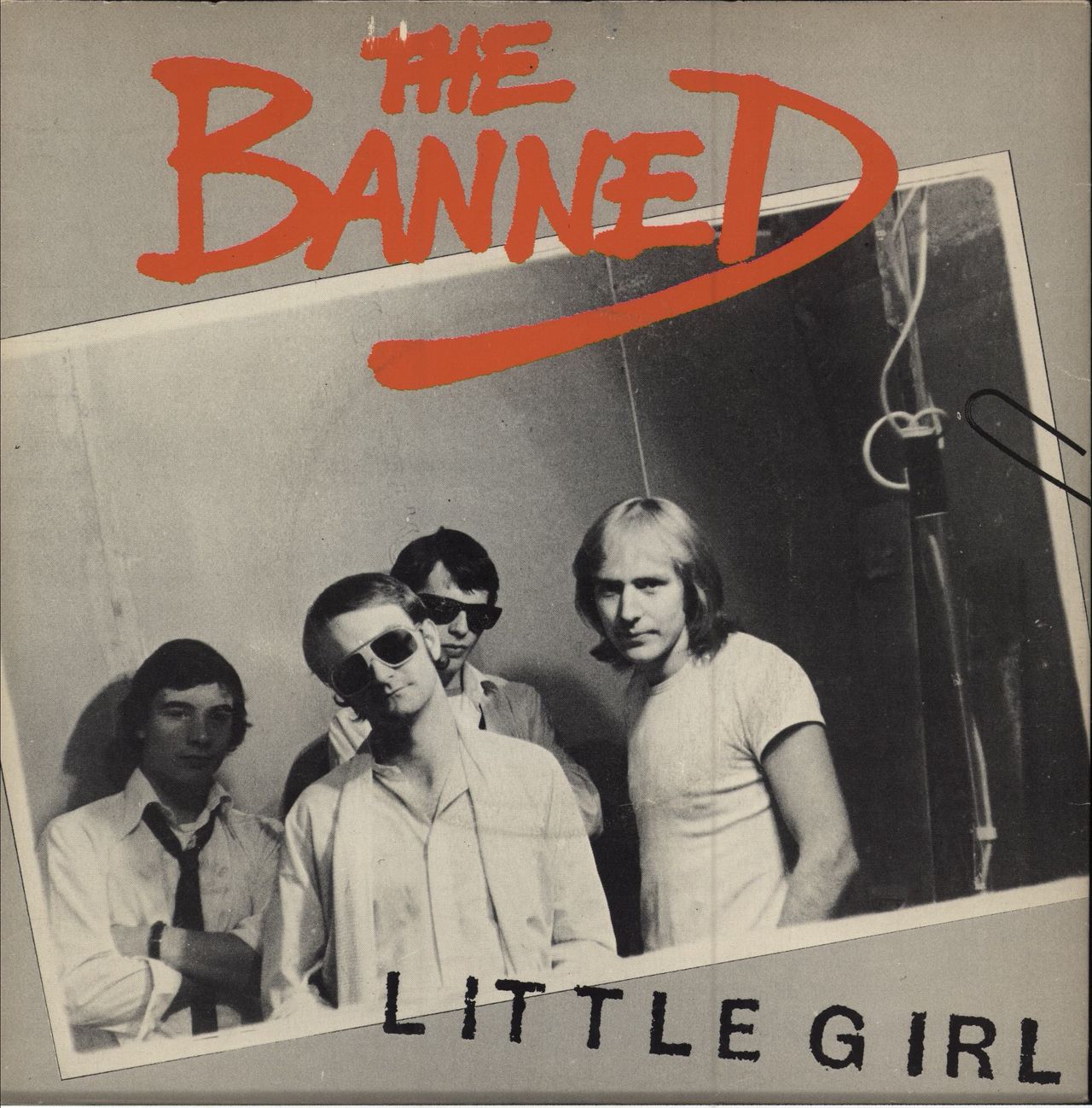The Banned Little Girl + P/s UK Promo 7" vinyl single (7 inch record / 45) HAR5145