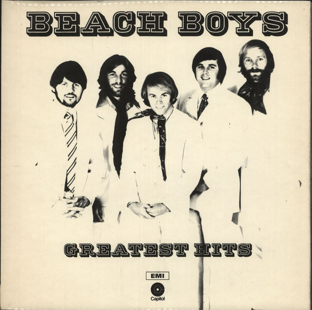 The Beach Boys Greatest Hits - 1st - Laminated UK vinyl LP album (LP record) ST21628