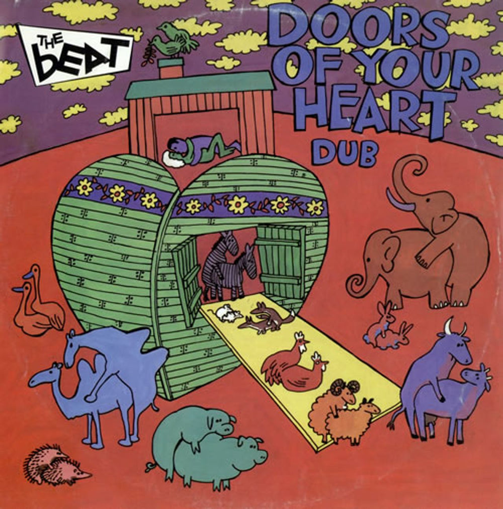 The Beat Doors Of Your Heart - Dub UK 12" vinyl single (12 inch record / Maxi-single) FEET129