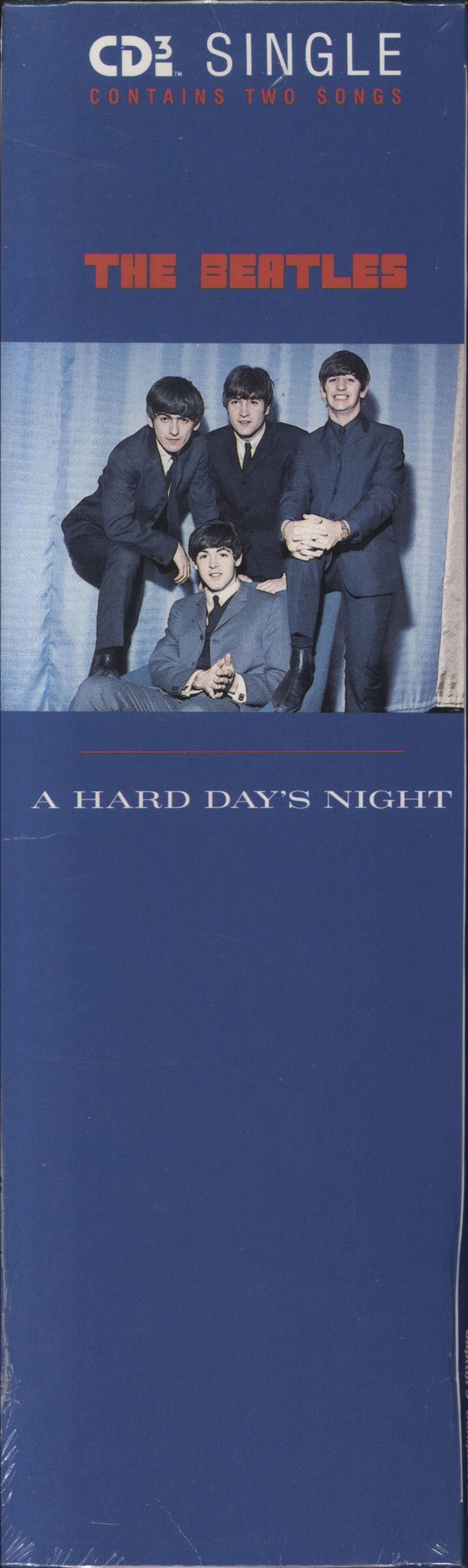 The Beatles A Hard Day's Night - Sealed Long Box US 3 CD Single CD3 C3-44306-2 Capitol 1989