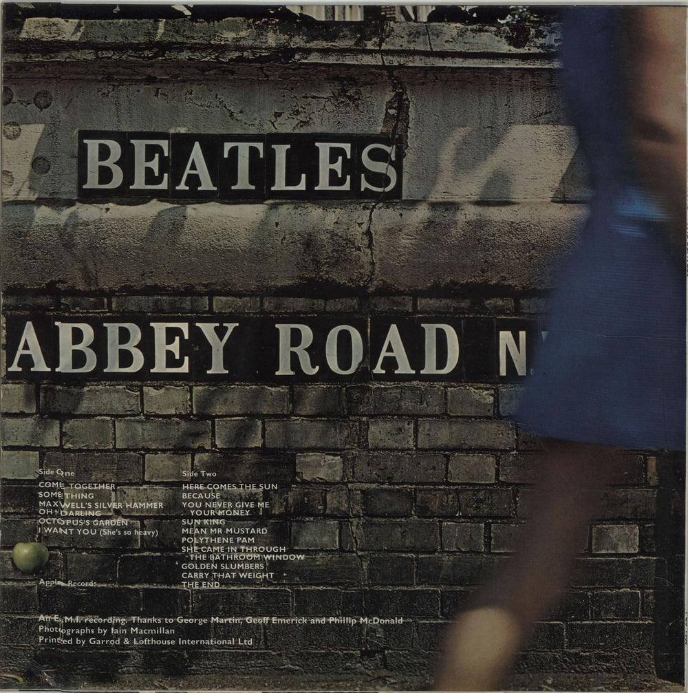 The Beatles Abbey Road - 1st - M/A - EX UK vinyl LP album (LP record) BTLLPAB277632