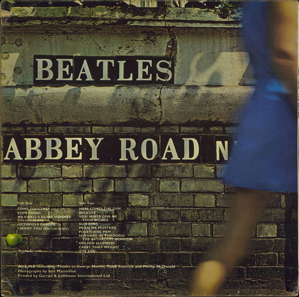 The Beatles Abbey Road - 1st - M/A - VG UK vinyl LP album (LP record)