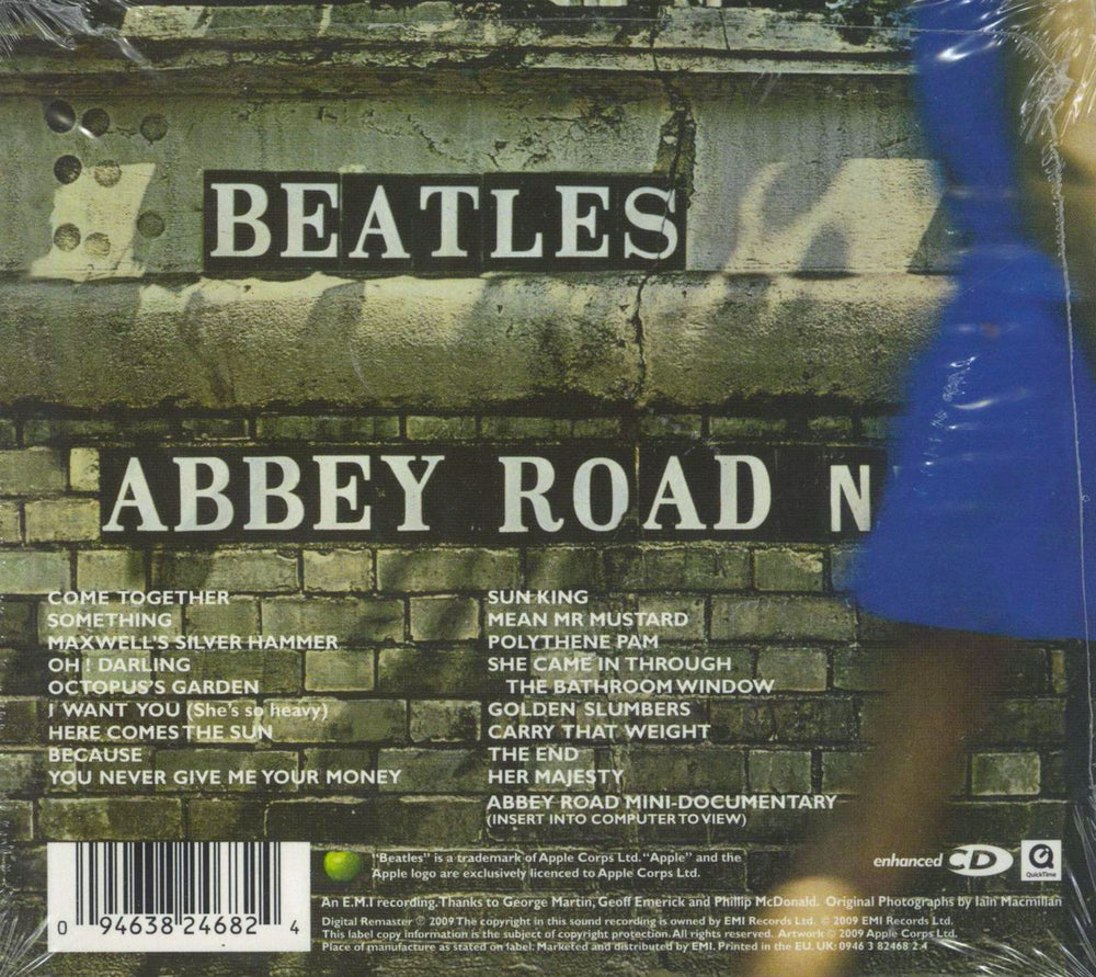 The Beatles Abbey Road - Sealed UK CD album (CDLP) 094638246824