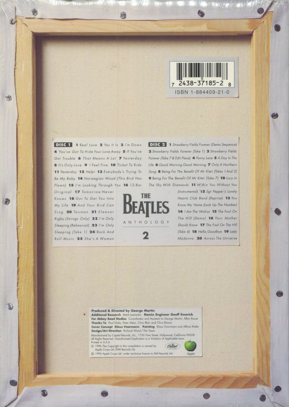 The Beatles Anthology 2 US CD Album Box Set 724383718528