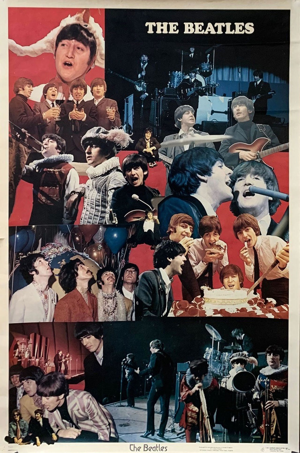 The Beatles Beatles Collage UK poster POSTER