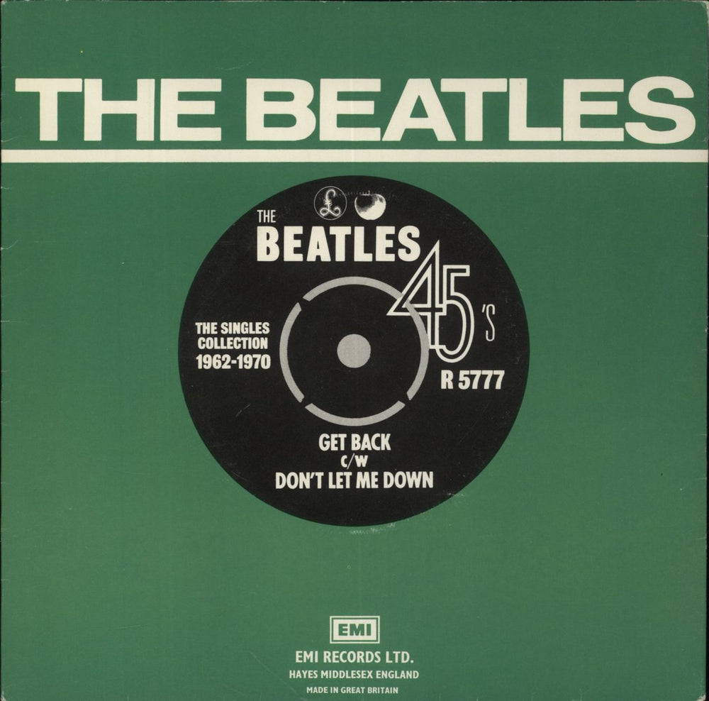 The Beatles Get Back - 1976 UK 7" vinyl single (7 inch record / 45) R5777