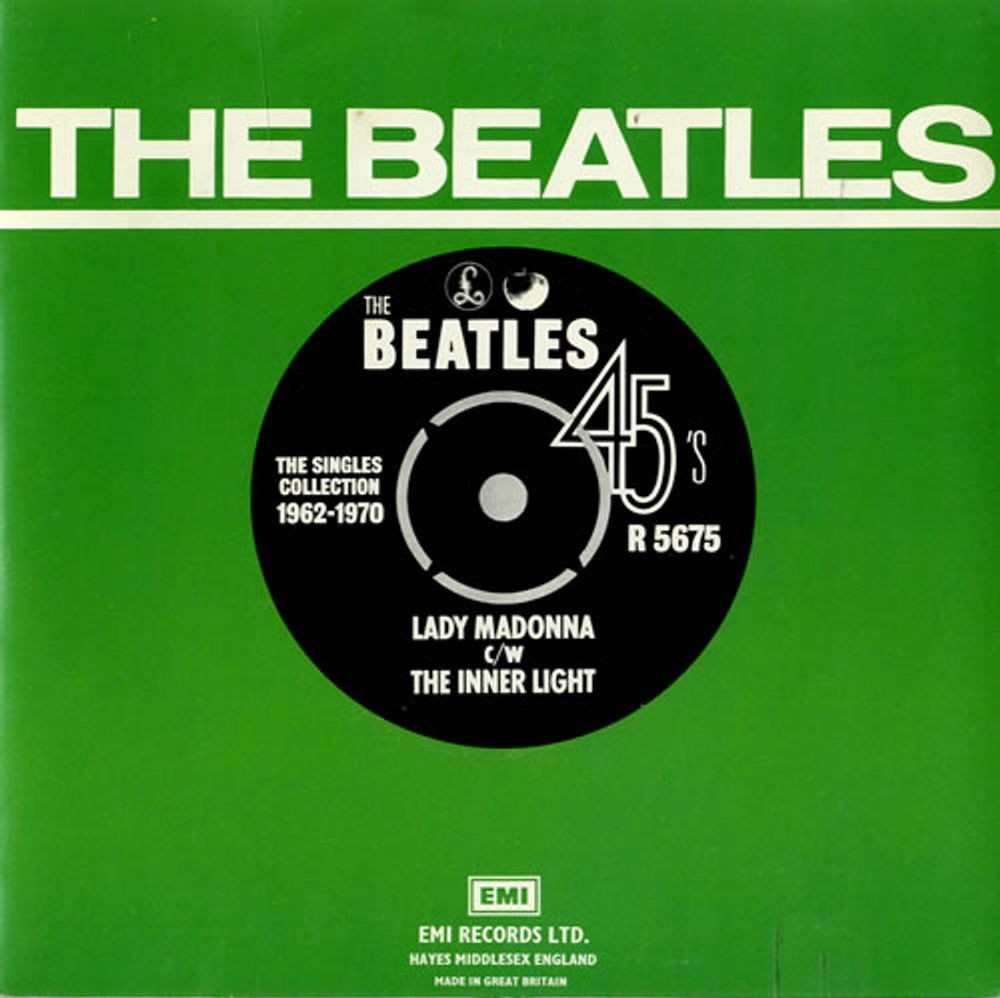 The Beatles Lady Madonna - 1976 UK 7" vinyl single (7 inch record / 45) R5675