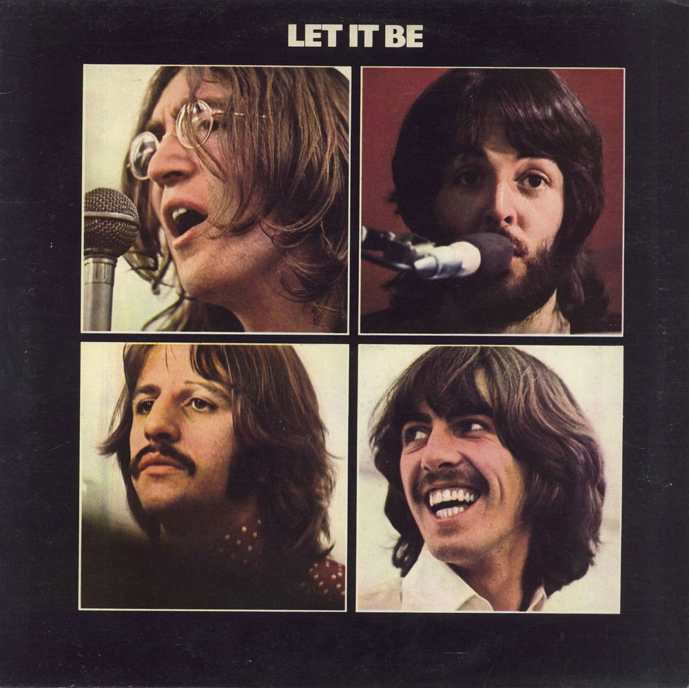 The Beatles Let It Be - One Box New Zealand vinyl LP album (LP record) PCSM7096