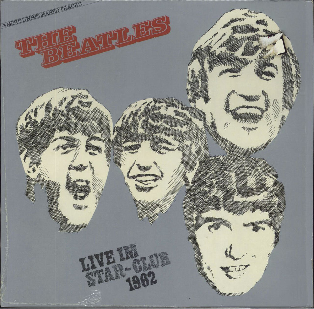 The Beatles Live Im Star-Club 1962 - shrink German vinyl LP album (LP record) BI15223