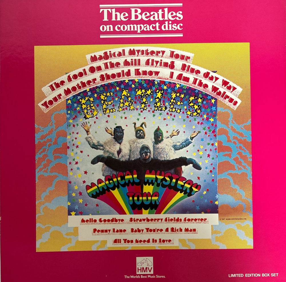 The Beatles Magical Mystery Tour UK CD Album Box Set BEACD25/6
