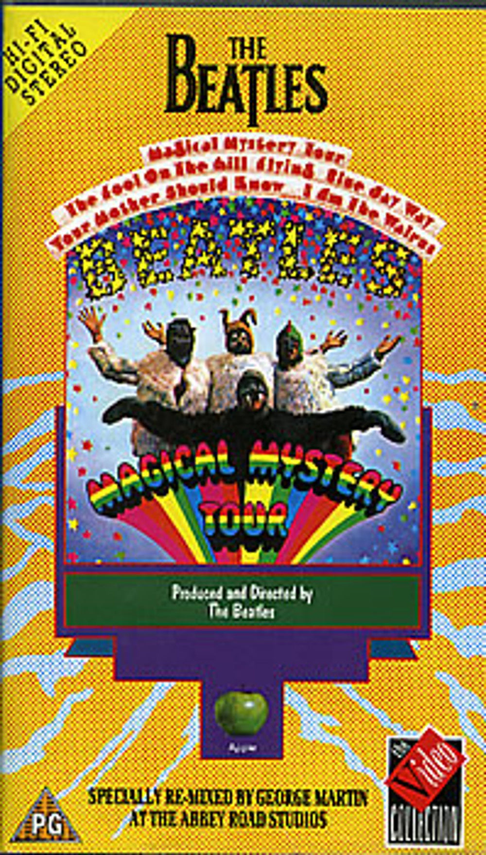 The Beatles Magical Mystery Tour UK video (VHS or PAL or NTSC) VC3338