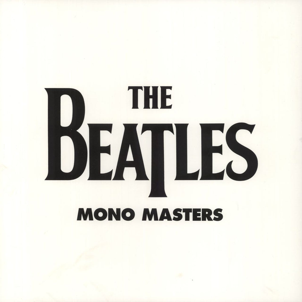 The Beatles Mono Masters - MONO - 180g UK 3-LP vinyl record set (Triple LP Album) 0602537734511