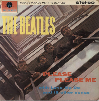 The Beatles Please Please Me - 1st - G/VG UK vinyl LP album (LP record) PCS3042