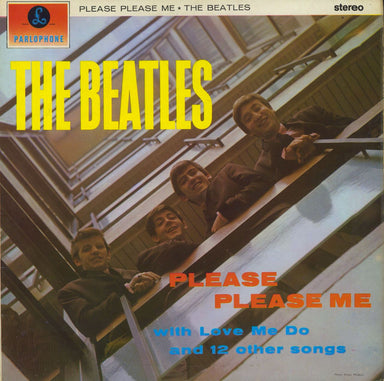 The Beatles Please Please Me - 7th - VG UK vinyl LP album (LP record) PCS3042