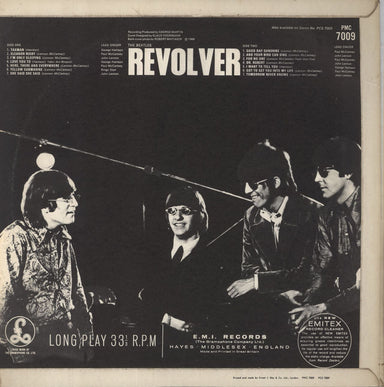 The Beatles Revolver - 1st - Mix 11 - VG UK vinyl LP album (LP record) BTLLPRE824990