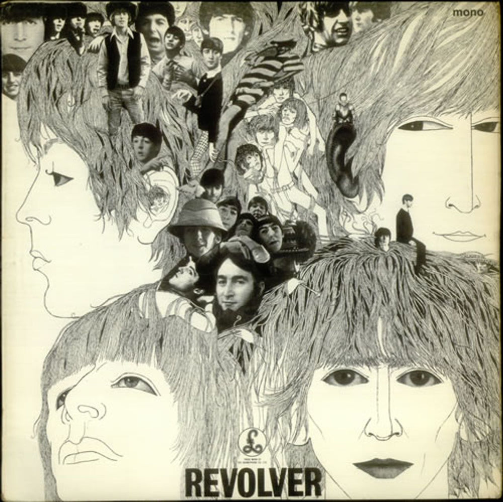 The Beatles Revolver - 2nd - VG UK vinyl LP album (LP record) PMC7009