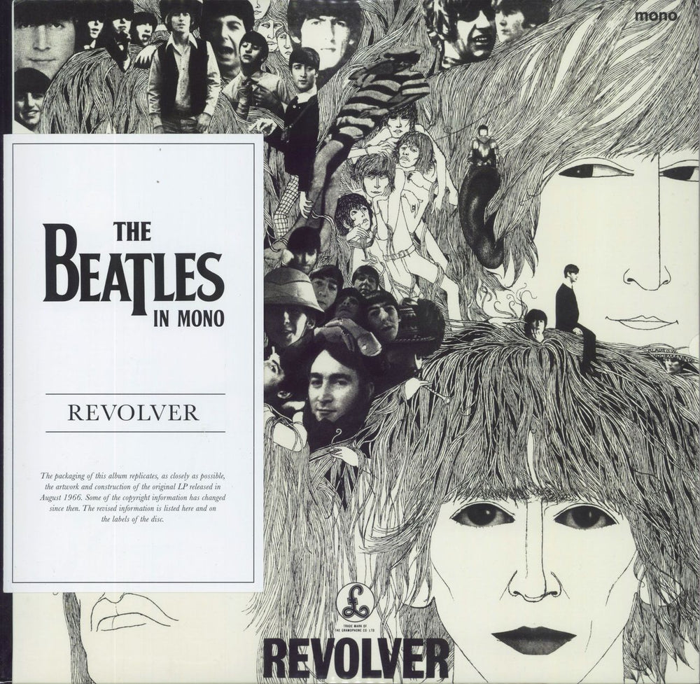 The Beatles Revolver - MONO - 180 Gram UK Vinyl LP — RareVinyl.com