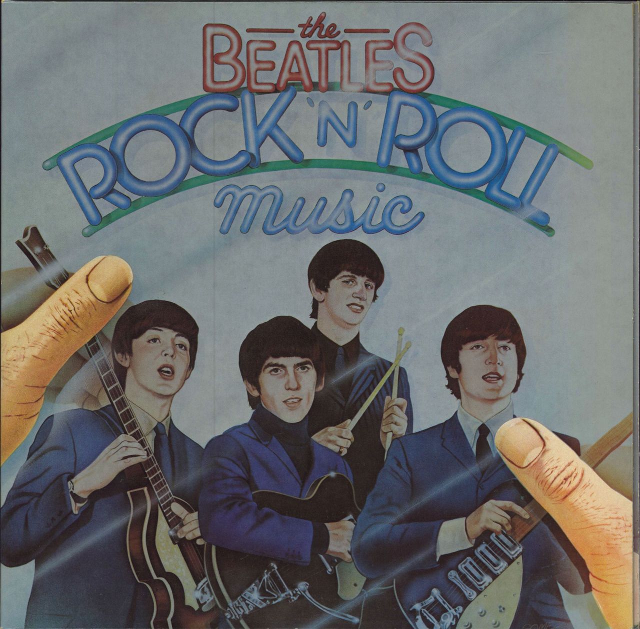 The Beatles Rock 'N' Roll Music German 2-LP vinyl record set (Double LP Album) 1C17806137/138