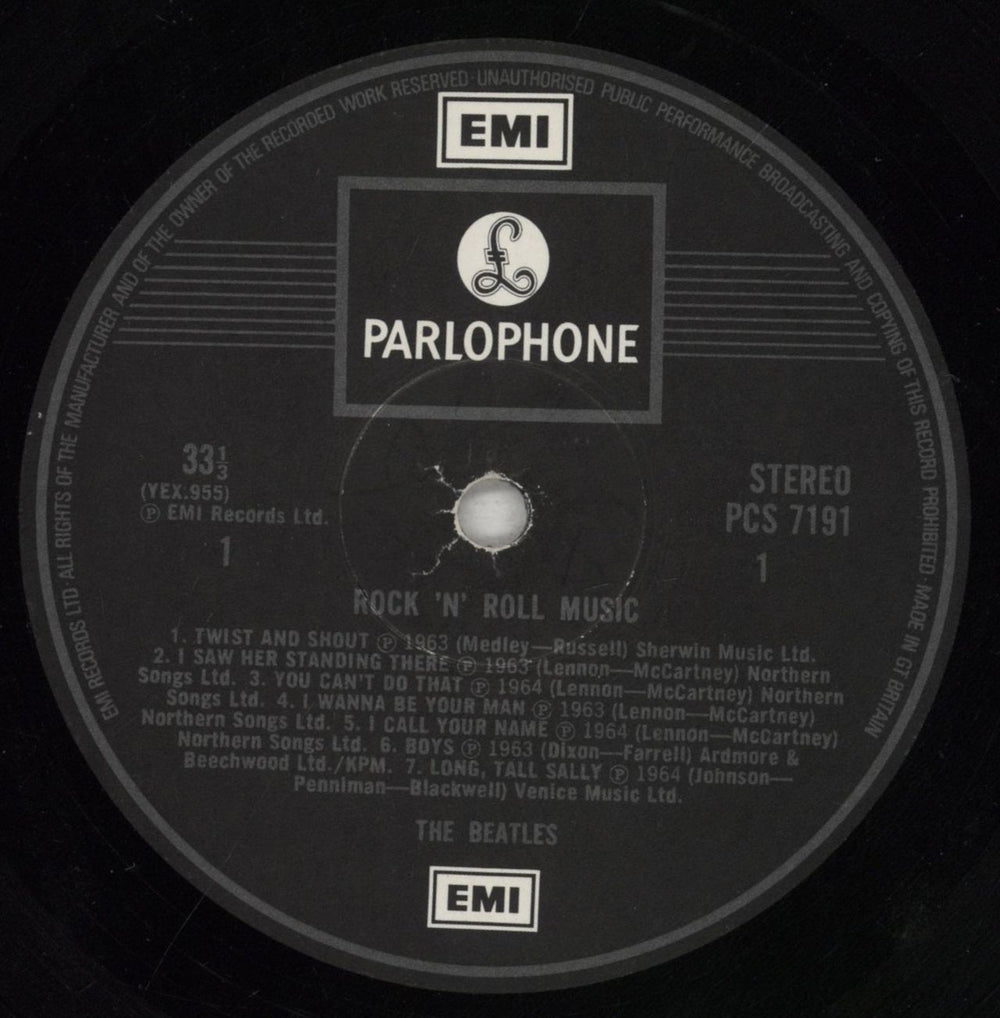 The Beatles Rock 'N' Roll Music UK 2-LP vinyl record set (Double LP Album) BTL2LRO171360