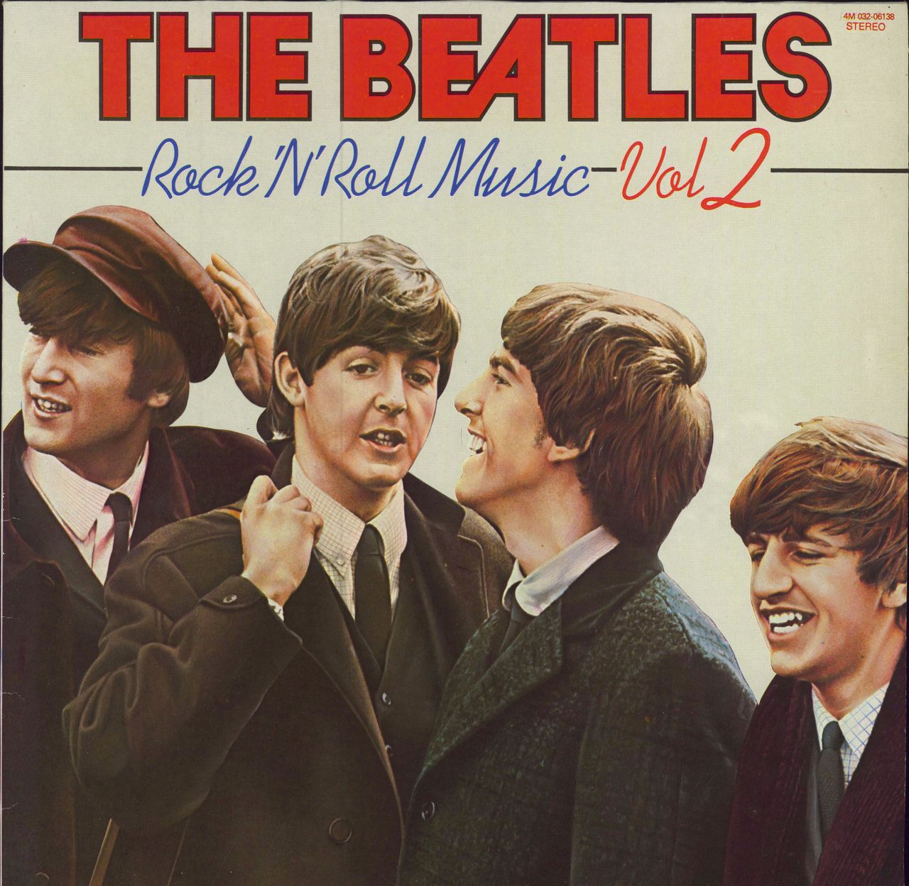 The Beatles Rock 'n' Roll Music Vol. 2 Belgian vinyl LP album (LP record) 4M032-06138