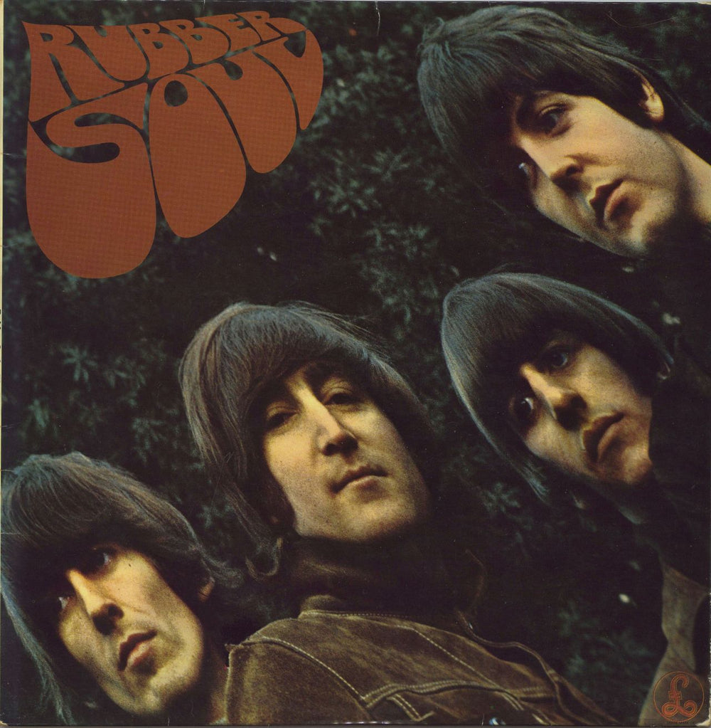 The Beatles Rubber Soul - 1st - Serif Titles - VG UK vinyl LP album (LP record) PMC1267