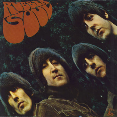 The Beatles Rubber Soul - Withdrawn White Apple Label UK vinyl LP album (LP record) PCS3075