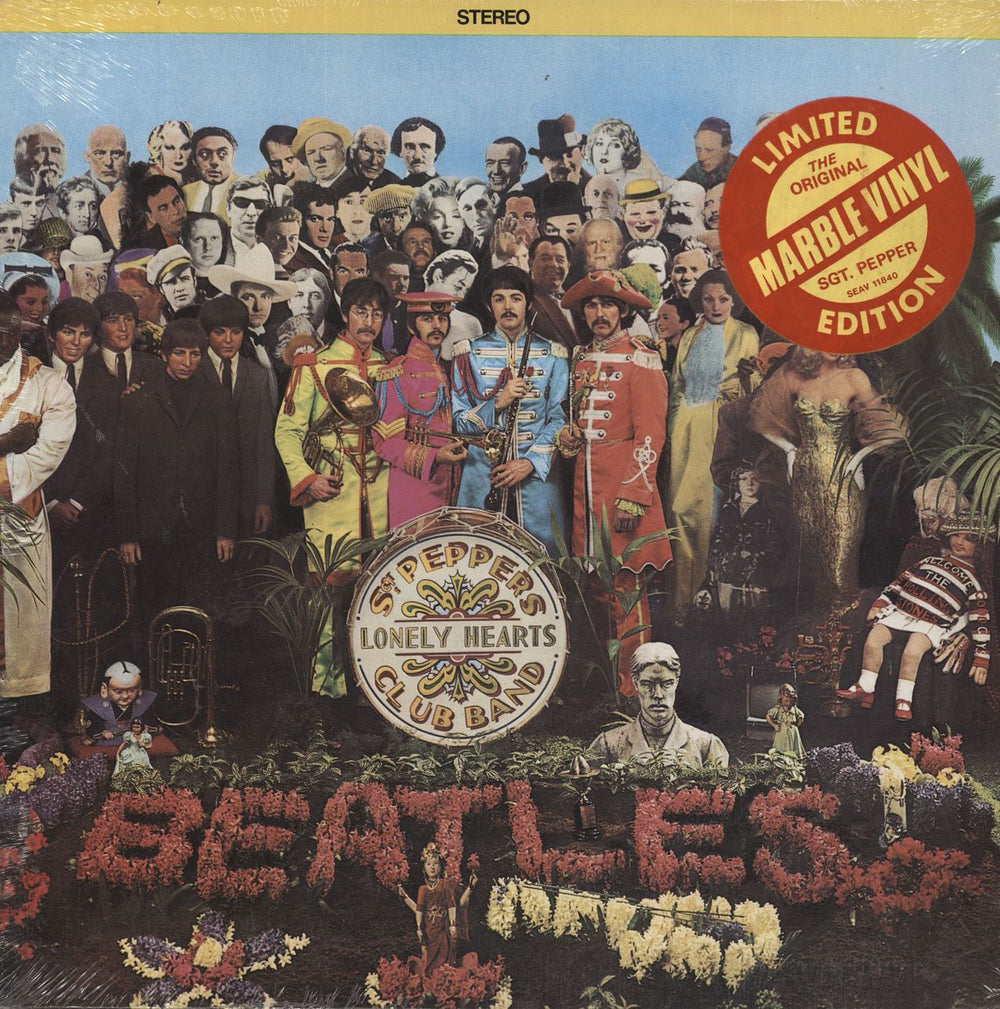 The Beatles Sgt. Pepper's Lonely Hearts Club Band - Sealed + Sticker Canadian vinyl LP album (LP record) SEAV-11840