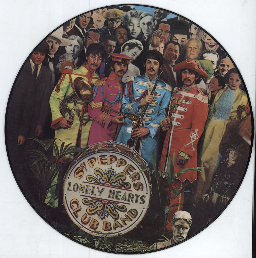 The Beatles Sgt. Pepper's Lonely Hearts Club Band US picture disc LP (vinyl picture disc album) SEAX-11840