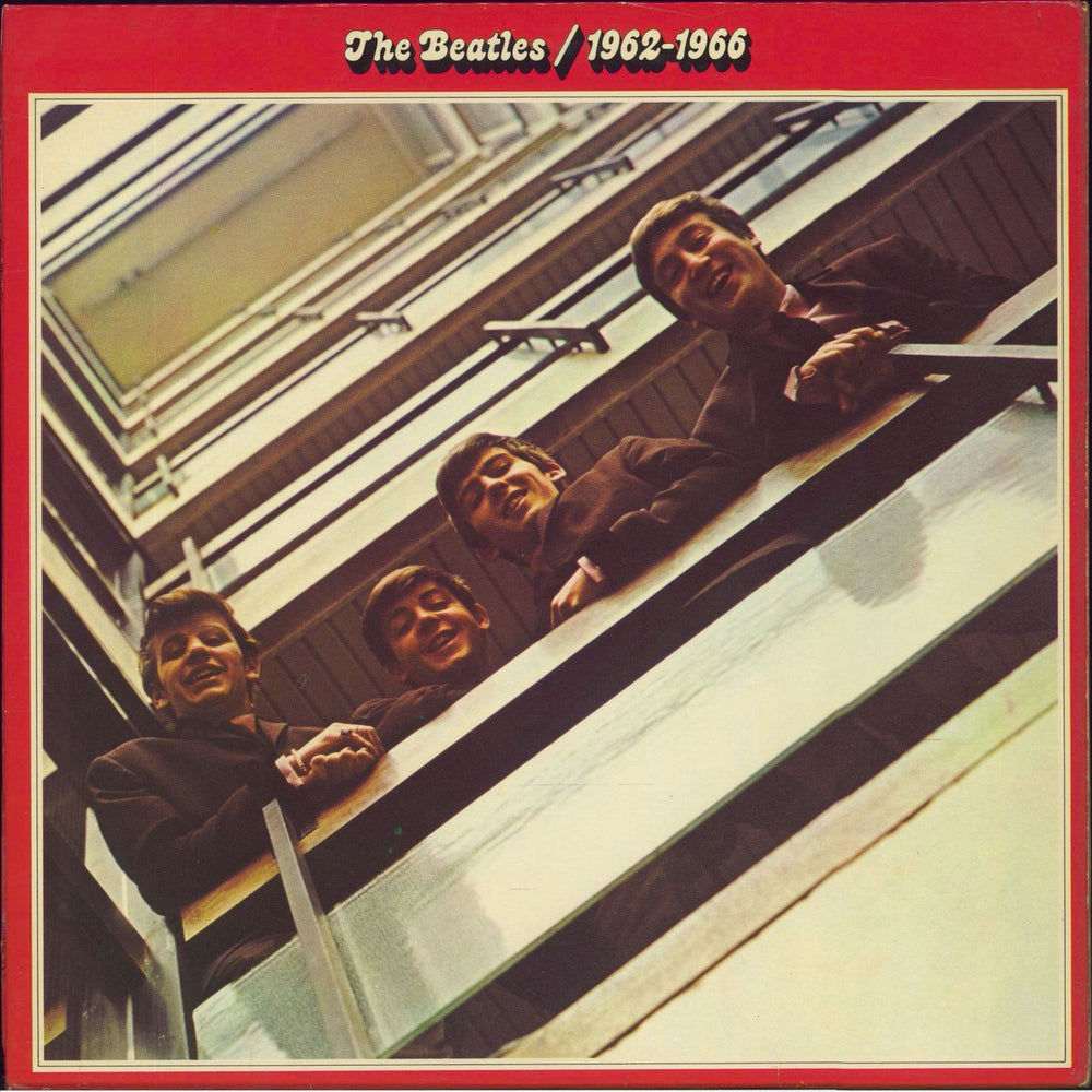 The Beatles The Beatles / 1962-1966 - Red Vinyl - EX UK 2-LP vinyl record set (Double LP Album) PCSP717