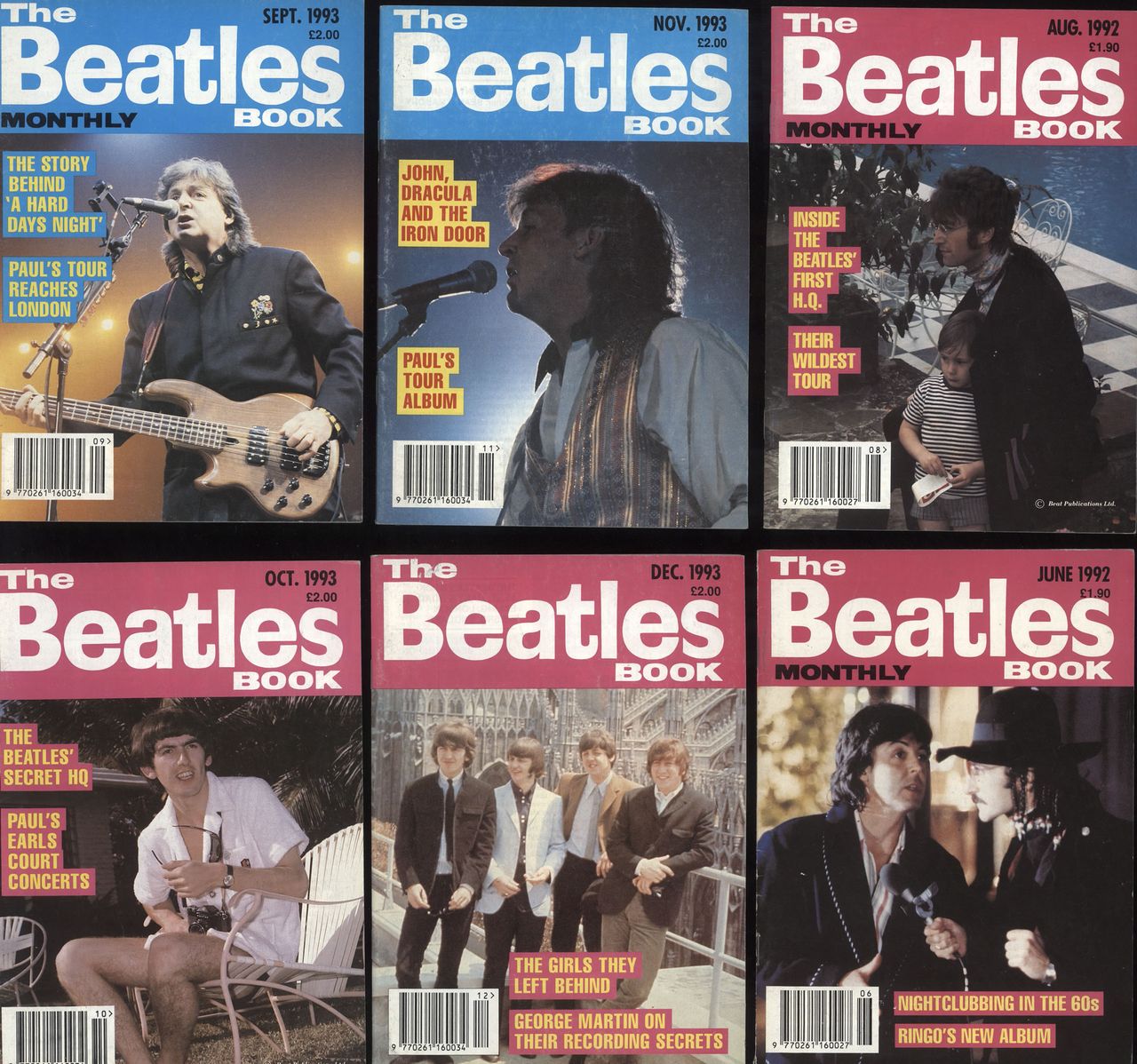 The Beatles The Beatles Book - 1992-1994 - 25 Issues UK magazine
