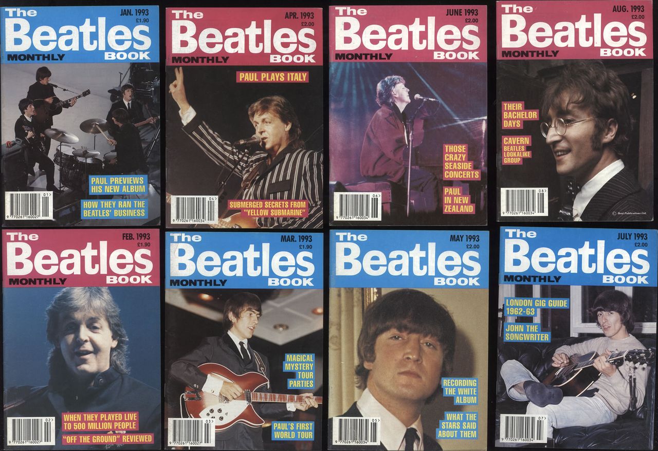 The Beatles The Beatles Book - 1992-1994 - 25 Issues UK magazine BTLMATH431417