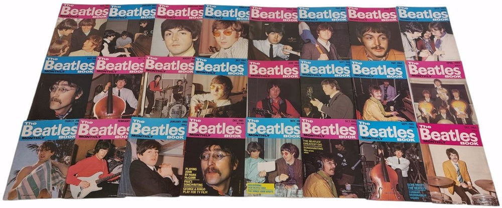 The Beatles The Beatles Book - 2nd - 243 issues - Complete UK magazine TBB 78-321