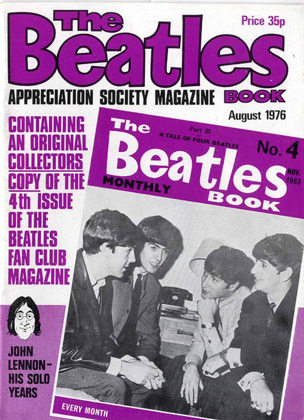 The Beatles The Beatles Book No. 04 - 2nd UK magazine TBB NO. 04