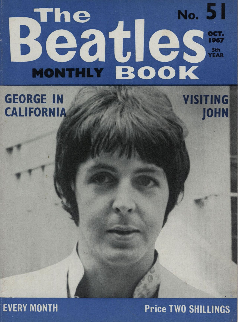 The Beatles The Beatles Book No. 51 UK magazine TBB NO. 51