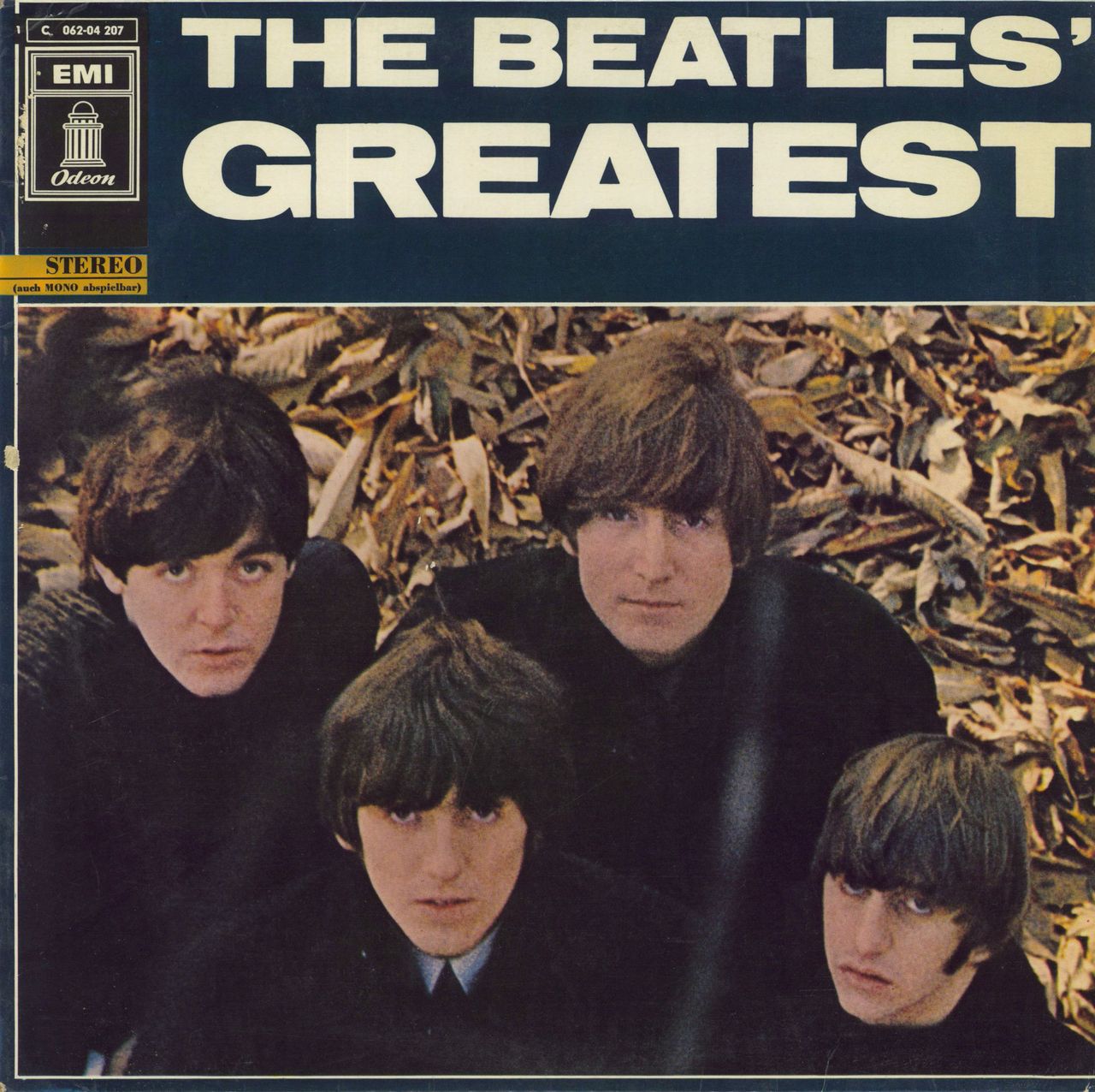 The Beatles The Beatles' Greatest - Blue Label - VG/EX German vinyl LP album (LP record) 1C062-04207