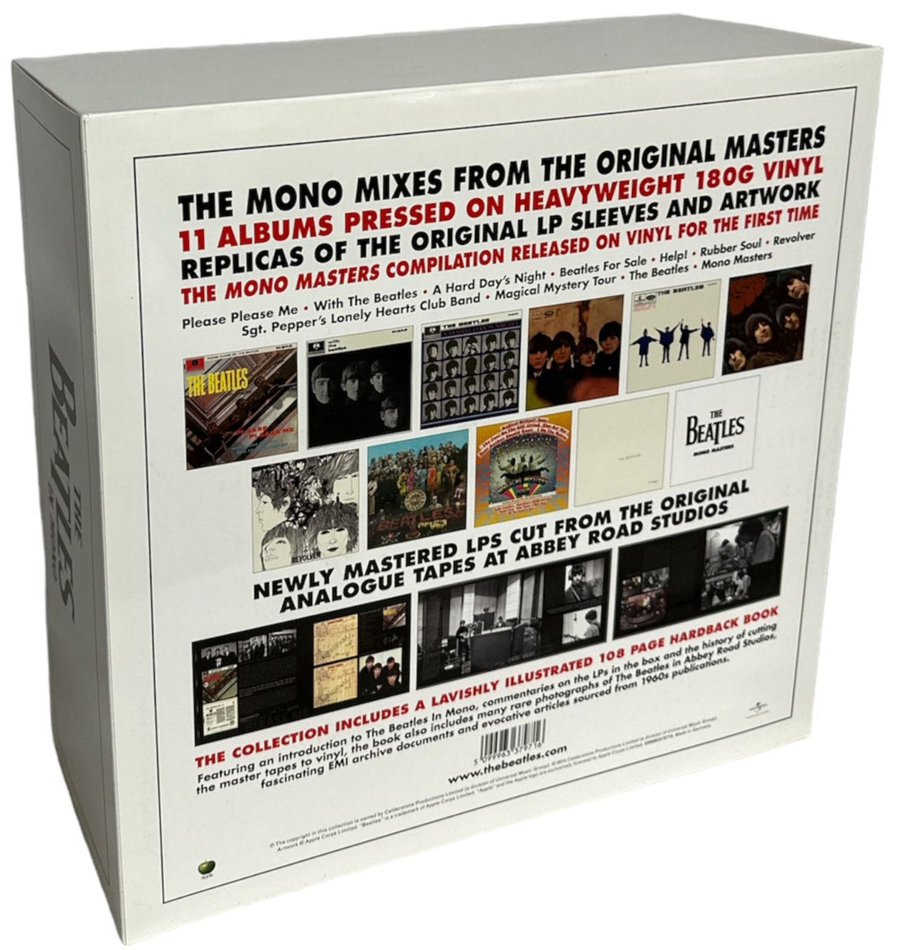 The Beatles The Beatles In Mono - 180gm Vinyl Box Set + Poster UK